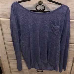Long sleeve boyfriend top
